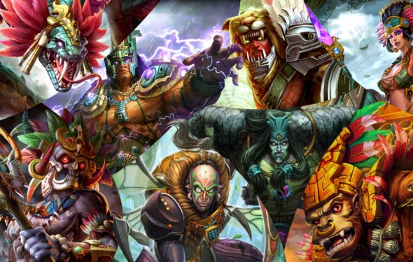 SMITE: Mayan gods wallpaper v2