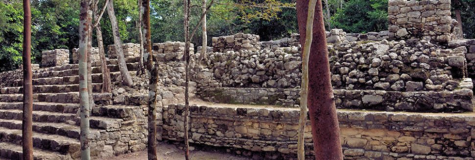 When were the Mayan ruins built