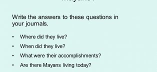 Mayans live